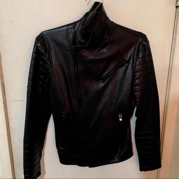 Zara Faux Leather Jacket - Picture 2 of 5